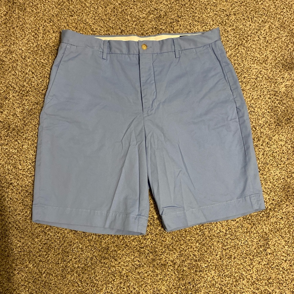 Polo Ralph Lauren Light Blue Flat Front Shorts